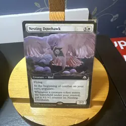 Nesting Dovehawk (Extended Art) Commander: March of the Machine Regular - Image 1