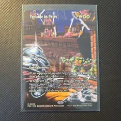 Trouble in Pairs (Borderless) Teenage Mutant Ninja Turtles *R* MTG - Image 1