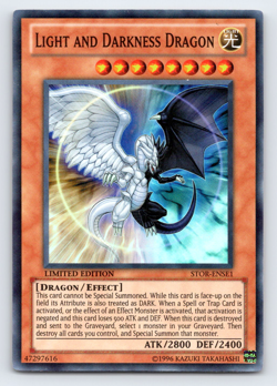 Light and Darkness Dragon - STOR-ENSE1 - Super Rare - Limited Edition - Yugioh - Image 1