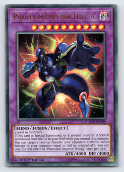 Phantasm Emperor Trilojig - DUOV-EN039 - Ultra Rare - 1st Edition Yugioh - Image 1
