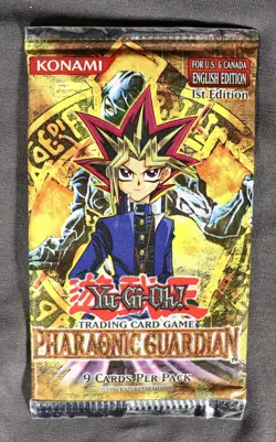 Yu-Gi-Oh! Pharaonic Guardian 1st Edition booster pack sealed NEW 101999 - Image 1
