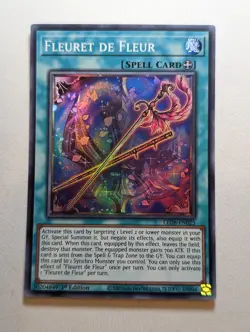 Yugioh - Fleuret de Fleur - LED8-EN025 - 1st Ed - Super Rare - NM - Image 1