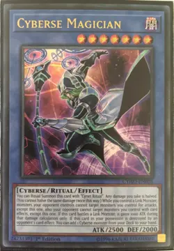 YuGiOh Cyberse Magician Ultra Rare 1st Edition CYHO-EN026 NM - Image 1