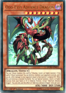 Odd-Eyes Advance Dragon - DUPO-EN011 - Ultra Rare - 1st Edition - Yugioh EURO - Image 1