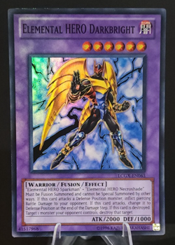 Elemental HERO Darkbright LCGX-EN063 Super Rare - YuGiOh (NM) - Image 1