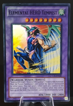 Elemental HERO Tempest LCGX-EN048 Super Rare - YuGiOh (NM) - Image 1