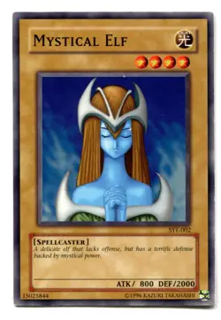 Yu-Gi-Oh! MYstical Elf Common englisch SYE-002 Mystischer Elf - Image 1