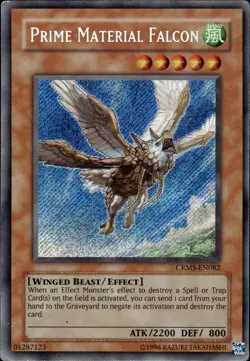 Prime Material Falcon - Secret Rare CRMS-EN082 - MP - YuGiOh - Image 1