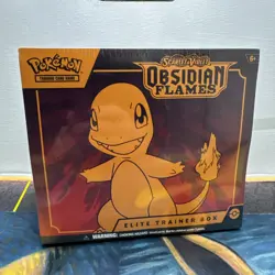 Pokemon TCG Scarlet & Violet Obsidian Flames Elite Trainer Box New & Sealed ETB - Image 1