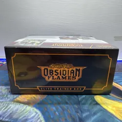 Pokemon TCG Scarlet & Violet Obsidian Flames Elite Trainer Box New & Sealed ETB - Image 3