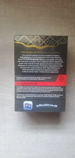 Paldean Fates Scarlet & Violet Pokemon Booster Bundle - Image 2
