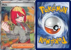Mela 140/131 Ultra Rare Prismatic Evolutions Pokemon Reverse Holo NM - Image 3