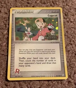 2004 Pokemon EX Team Rocket Returns Copycat Reverse Holo #83/109 RARE - Image 1