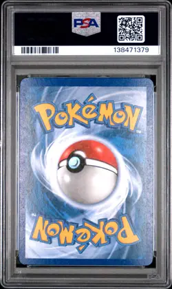 2006 Pokemon Vaporeon-holo Pop Series 3 6/17 PSA 8 - Image 2