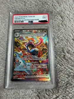 GRENINJA EX SPECI4L ILL RARE POKEMON GER TWM DE-TWILIGHT MASQU 2024 214 PSA 9 - Image 1