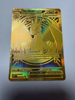 Mega Charizard Y EX 294/217 Hyper Rare Ascended Heroes Pokemon Pack Fresh NM - Image 1