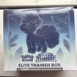 Pokemon TCG: Sword & Shield - Silver Tempest ETB Elite Trainer Box New Sealed - Image 1
