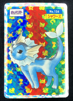 Topsun Pokemon Prism Vaporeon 134 Holofoil Japanese - Image 1