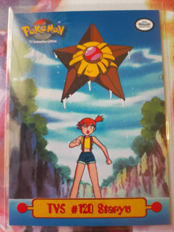1999 Pokemon Topps Series 1 TV5 #120 Staryu (Misty)Straight From Pack to Sleeve - Image 1