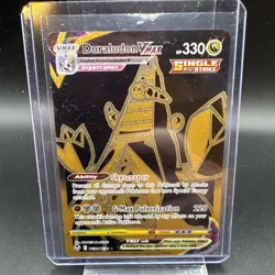 Pokemon Duraludon VMAX TG30 Silver Tempest Gold Secret Rare Holo NMM - Image 1