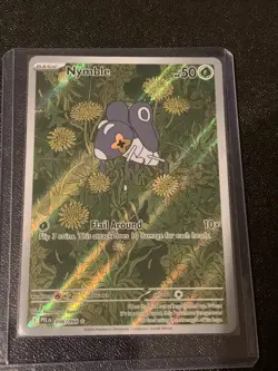 Pokemon TCG Mega Evolution Phantasmal Flames Full Art Rare Nymble 096/094 - Image 1