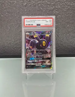 2017 Pokemon Sun & Moon 80/149 Umbreon GX - PSA 8 - Image 1
