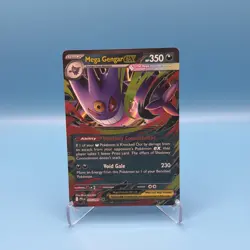 Mega Gengar ex 056/094 Double Rare Phantasmal Flames Pokemon Near Mint - Image 1