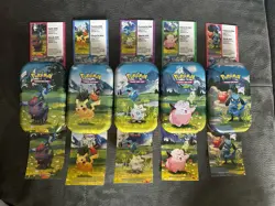 Erhabene Helden 60 Karten Pokemon Mini Tin Boxen Leer Boosterfrisch Deutsch NM - Image 1
