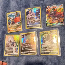 Pokemon Trainer Gallery Lot of 6 Druddigon, Dusknoir, Corviknight, Castform NM - Image 1