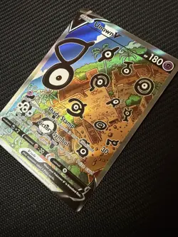 Unown V 177/195 (Alternate Full Art) Pokemon TCG English Silver Tempest - Image 2