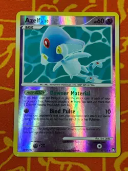 POKEMON TCG AZELF 4/123 REVERSE HOLO RARE LIGHT PLAY MYSTERIOUS TREASURES - Image 1