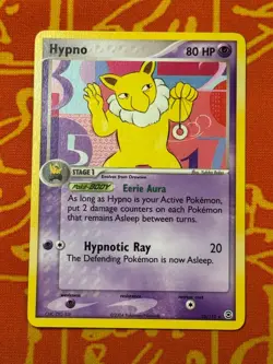 POKEMON TCG HYPNO 25/112 NON-HOLO RARE NEAR MINT FIRERED LEAFGREEN - Image 1