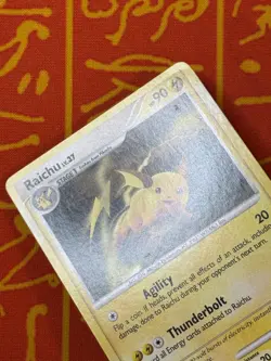 POKEMON TCG RAICHU 45/100 NON HOLO UNCOMMON LIGHT PLAY MAJESTIC DAWN - Image 3