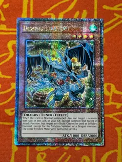 YUGIOH DEBRIS DRAGON QUARTER CENTURY SECRET RARE RA03-EN214 - Image 1