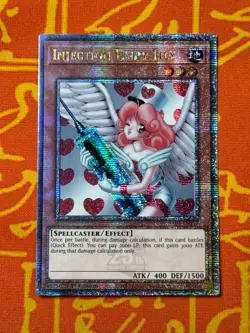 YUGIOH INJECTION FAIRY LILY QUARTER CENTURY SECRET RARE RA03-EN117 - Image 1