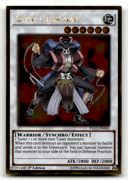 Goyo Guardian PGL2-EN042 Gold Rare Premium Gold: Return of the Bling LP - Image 1