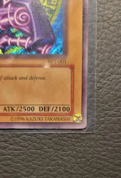 Yu-Gi-Oh! Dark Magician 2002 Tin Secret Rare Holo BPT-001 2500/2100 Eng - Image 4