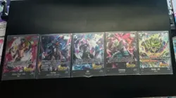 Bandai Dragon Ball Super Card Game Foil Lot (5 Cards) - Image 1