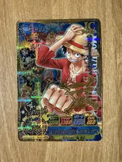 2012 One Piece Card Onepy Berry Match IC Promo Luffy Pirates IC4-CP1 CP - Image 1