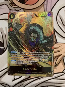Crocodile OP14-120 Alt Art SEC One Piece Card Game English NM - Image 1