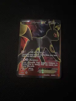 Pokemon TCG Umbreon EX Full Art Ultra Rare Card 119/124 XY Fates Collide - Image 1