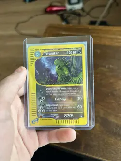 Pokemon Tyranitar Aquapolis 40/147 Reverse Holo Rare 120 HP TCG Card - Image 1