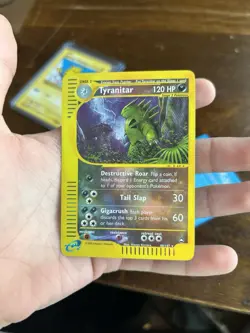 Pokemon Tyranitar Aquapolis 40/147 Reverse Holo Rare 120 HP TCG Card - Image 2