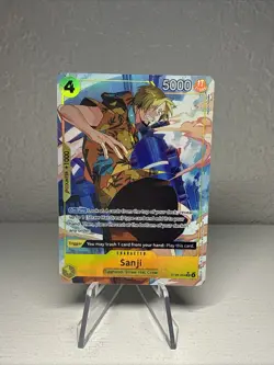 Sanji ST29-004 Full Art Parallel Starter Deck Promo One Piece Card English - Image 1