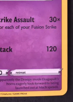 Dragapult 130/264 - Pokemon Cosmos Holo Rare Card - Image 3