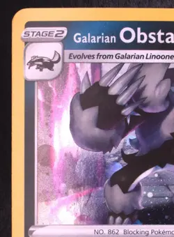 Galarian Obstagoon 161/264 - Pokemon Cosmos Holo Rare Card - Image 4