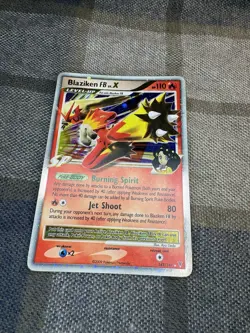 Pokemon Blaziken FB LV.X 142/147 Supreme Victors Rare Holo LV.X 2009 Card - Image 2