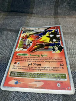 Pokemon Blaziken FB LV.X 142/147 Supreme Victors Rare Holo LV.X 2009 Card - Image 3