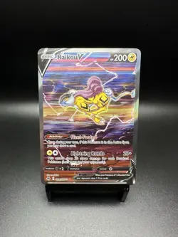 Pokemon TCG Raikou v Crown Zenith: Galarian Gallery Holo Ultra Rare Card GG41 - Image 1