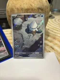 Pokemon TCG Snover Mega Evolution 140/132 Illustration Rare Card - Image 1